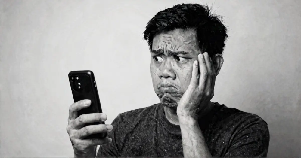 Frustrated Man Facing WebRTC and VoIP Internet Issues